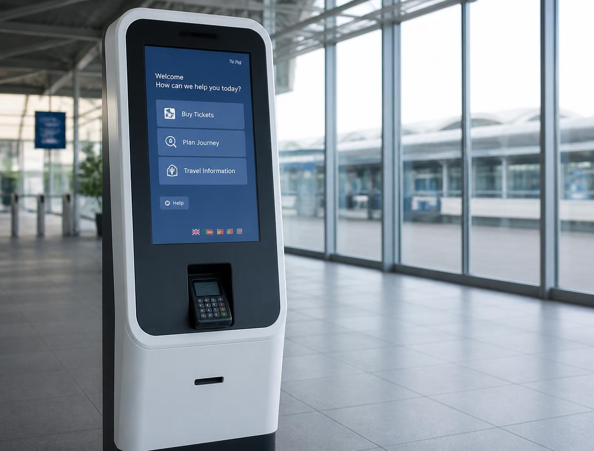 Self-service kiosks — deployment with an unattended payment terminal